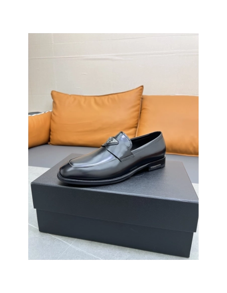 Prada leather shoes 006,PRADA SNEAKERS,Luxury Shoes