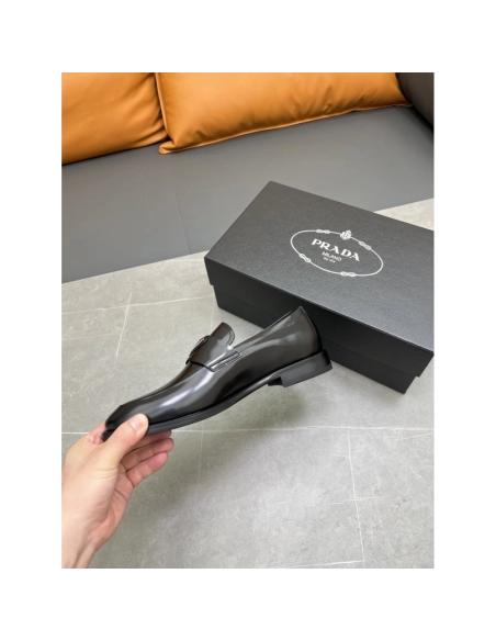 Prada leather shoes 006,PRADA SNEAKERS,Luxury Shoes