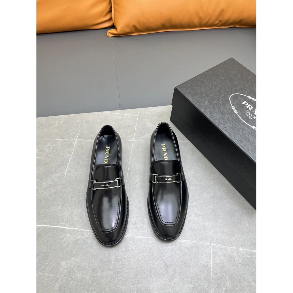 Prada leather shoes 007,PRADA SNEAKERS,Luxury Shoes
