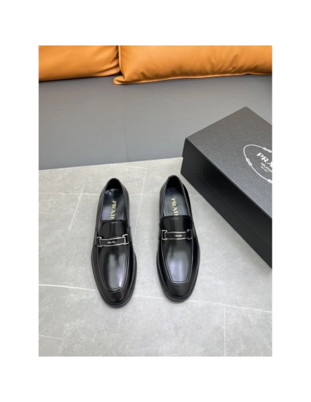 Prada leather shoes 007,PRADA SNEAKERS,Luxury Shoes
