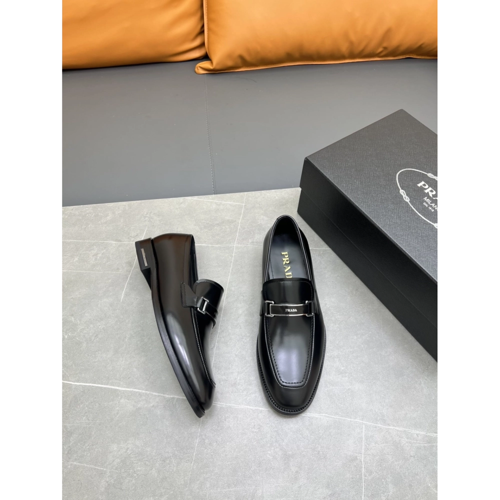 Prada leather shoes 007,PRADA SNEAKERS,Luxury Shoes