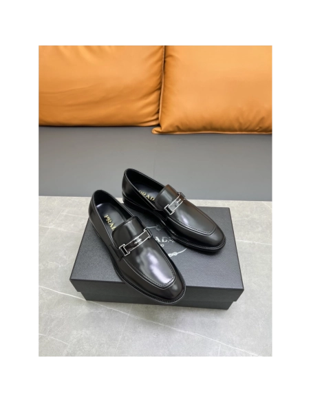 Prada leather shoes 007,PRADA SNEAKERS,Luxury Shoes