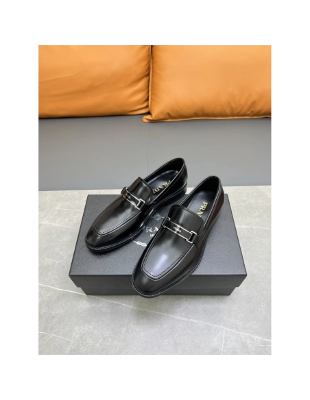 Prada leather shoes 007,PRADA SNEAKERS,Luxury Shoes
