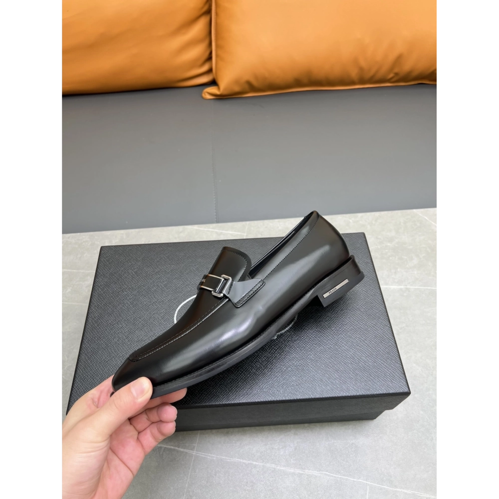 Prada leather shoes 007,PRADA SNEAKERS,Luxury Shoes