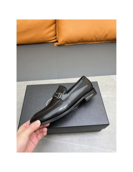 Prada leather shoes 007,PRADA SNEAKERS,Luxury Shoes