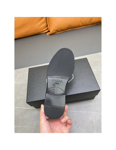 Prada leather shoes 007,PRADA SNEAKERS,Luxury Shoes