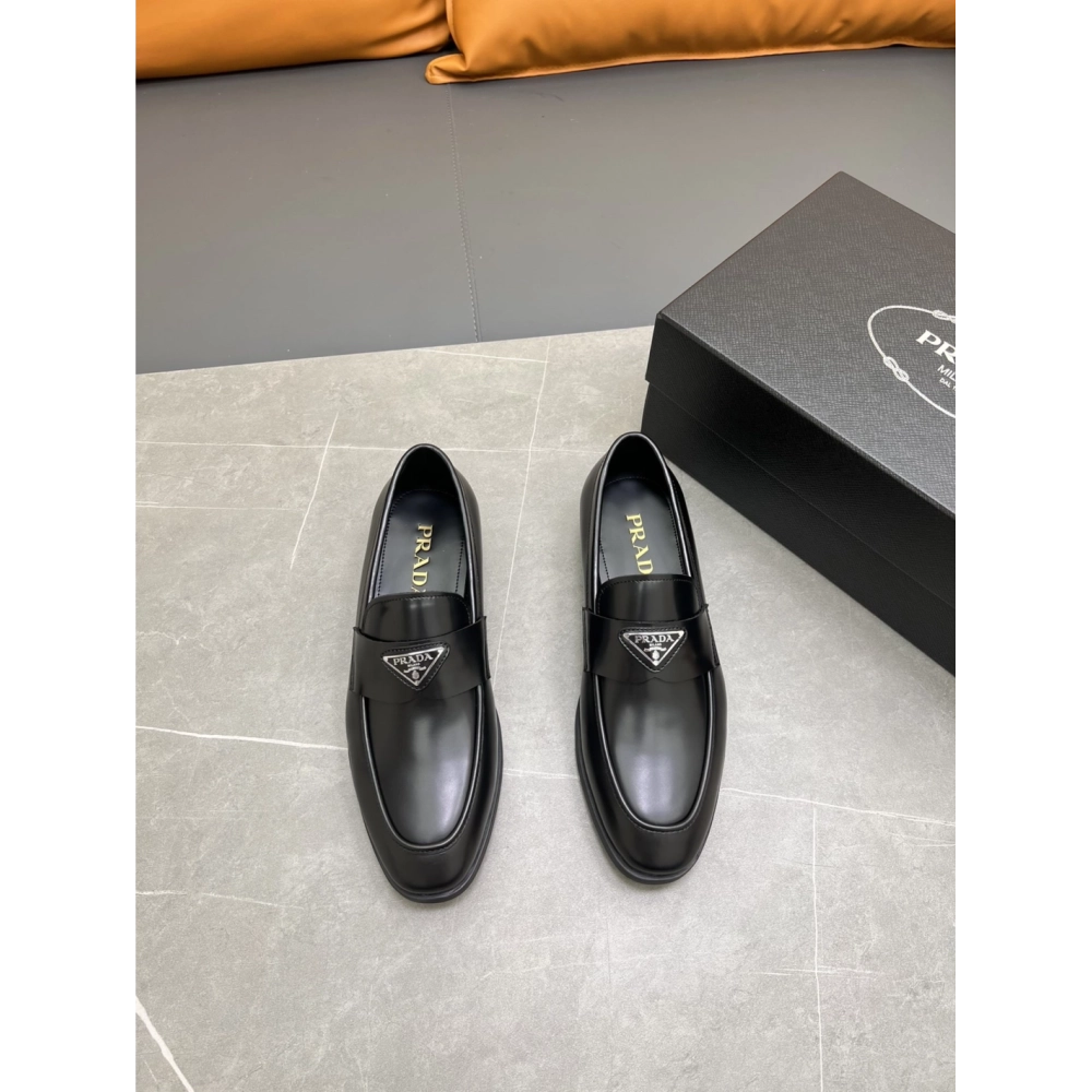 Prada leather shoes 010,PRADA SNEAKERS,Luxury Shoes
