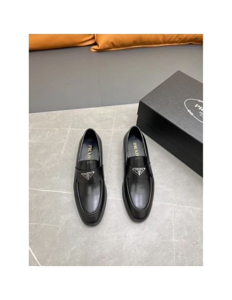 Prada leather shoes 010,PRADA SNEAKERS,Luxury Shoes