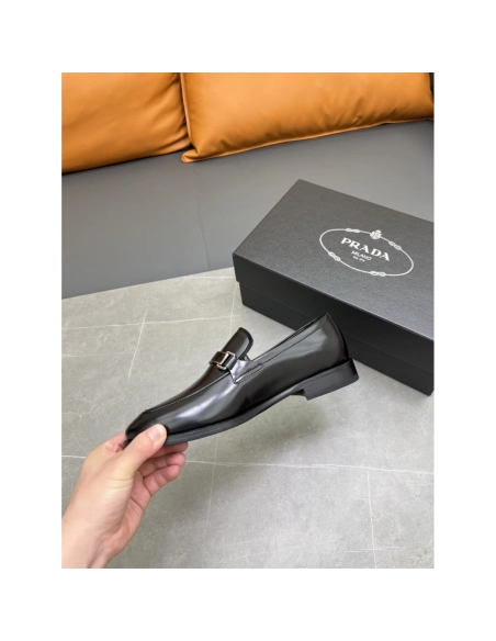 Prada leather shoes 007,PRADA SNEAKERS,Luxury Shoes