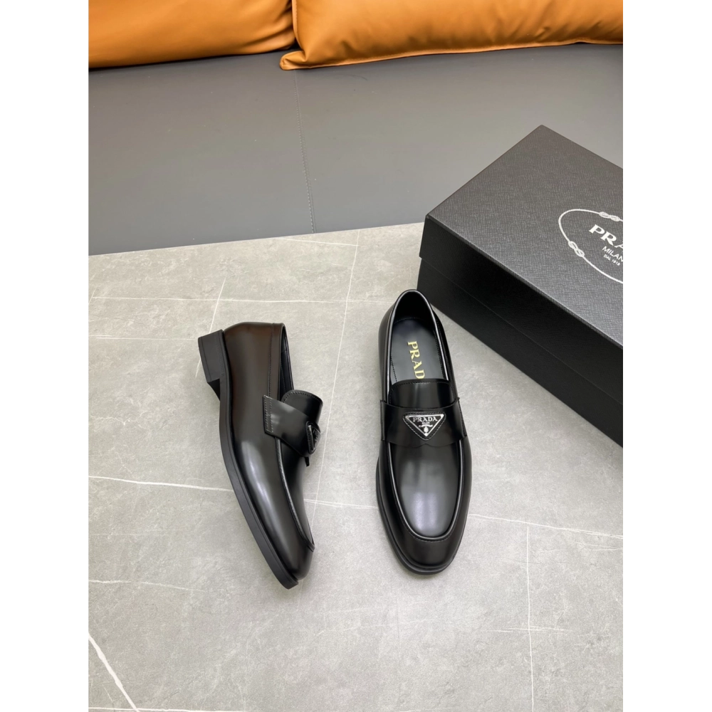 Prada leather shoes 010,PRADA SNEAKERS,Luxury Shoes