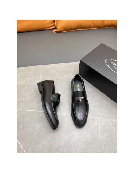 Prada leather shoes 010,PRADA SNEAKERS,Luxury Shoes