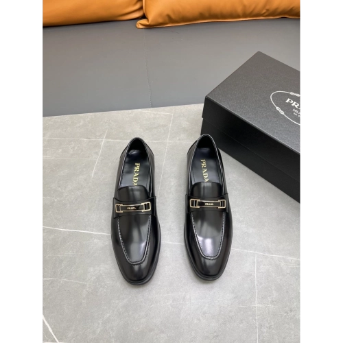 Prada leather shoes 008,PRADA SNEAKERS,Luxury Shoes