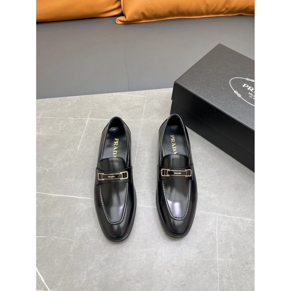 Prada leather shoes 008,PRADA SNEAKERS,Luxury Shoes