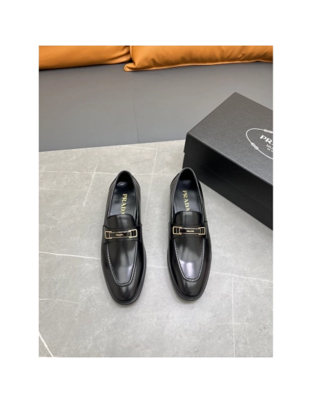 Prada leather shoes 008,PRADA SNEAKERS,Luxury Shoes