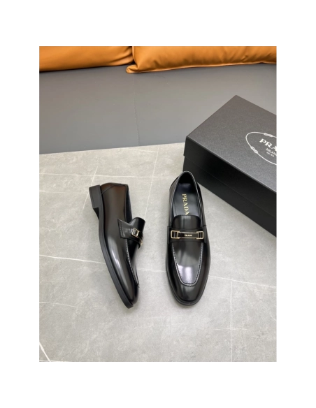 Prada leather shoes 008,PRADA SNEAKERS,Luxury Shoes