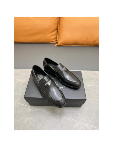 Prada leather shoes 010,PRADA SNEAKERS,Luxury Shoes