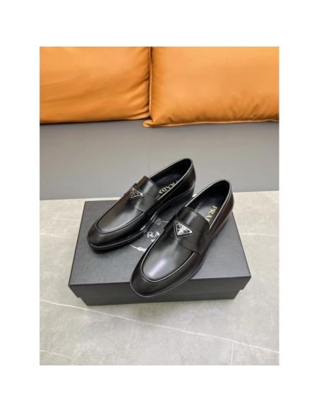 Prada leather shoes 010,PRADA SNEAKERS,Luxury Shoes