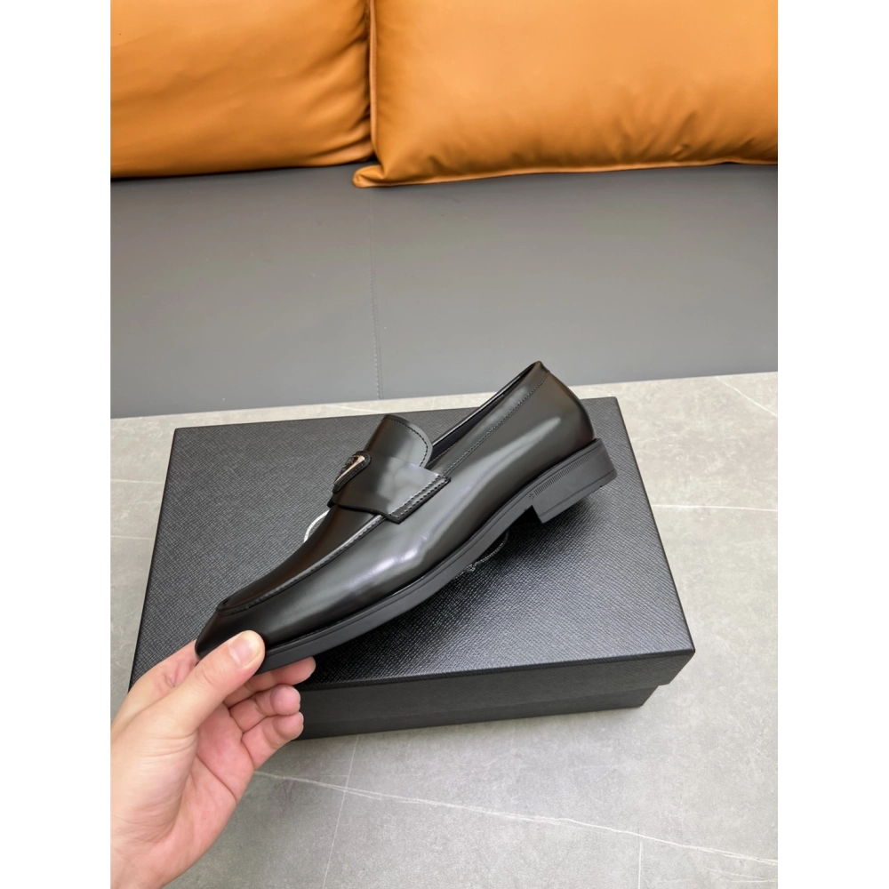 Prada leather shoes 010,PRADA SNEAKERS,Luxury Shoes