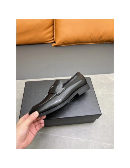 Prada leather shoes 010,PRADA SNEAKERS,Luxury Shoes