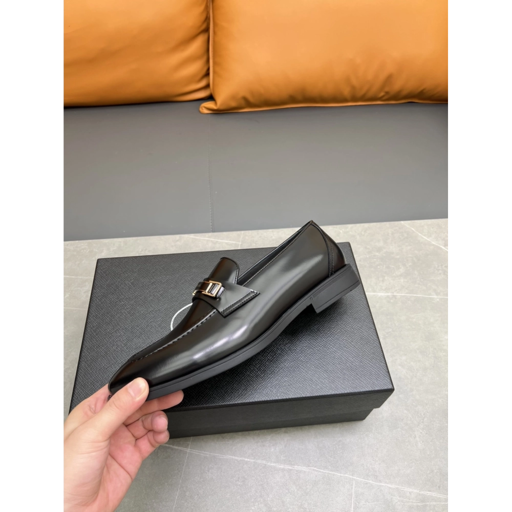 Prada leather shoes 008,PRADA SNEAKERS,Luxury Shoes