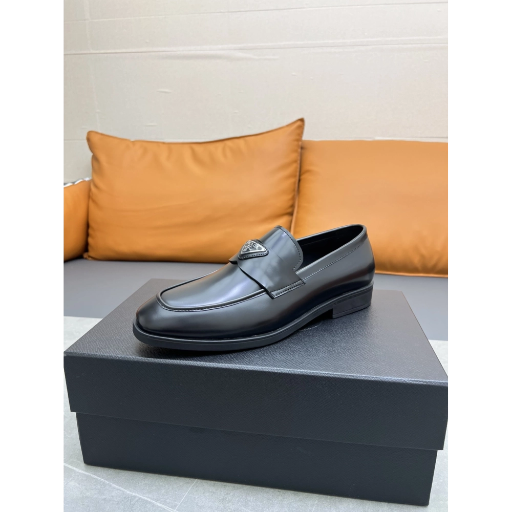 Prada leather shoes 010,PRADA SNEAKERS,Luxury Shoes
