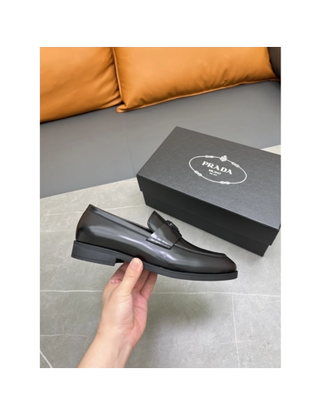 Prada leather shoes 010,PRADA SNEAKERS,Luxury Shoes