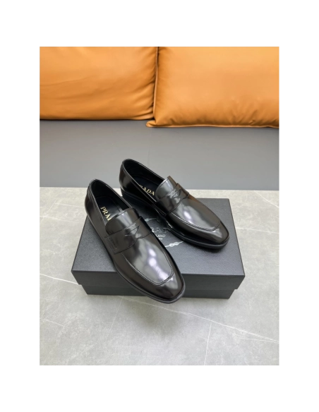 Prada leather shoes 009,PRADA SNEAKERS,Luxury Shoes