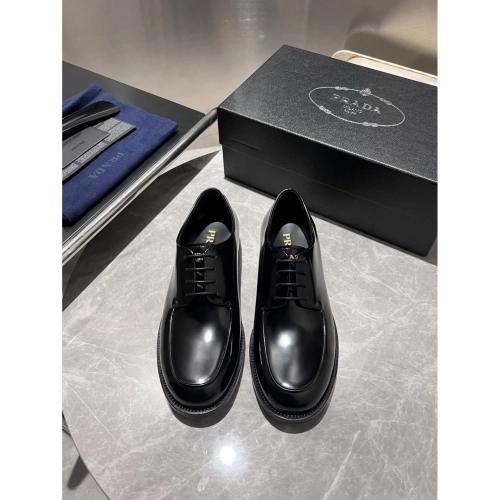 Prada leather shoes 011,PRADA SNEAKERS,Luxury Shoes