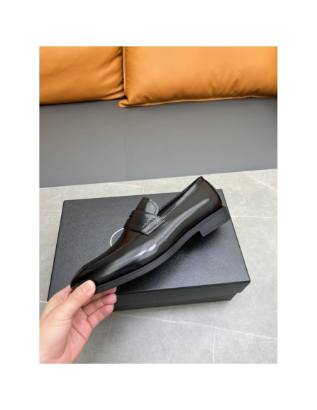 Prada leather shoes 009,PRADA SNEAKERS,Luxury Shoes