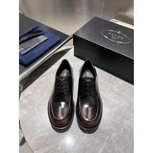 Prada leather shoes 012,PRADA SNEAKERS,Luxury Shoes