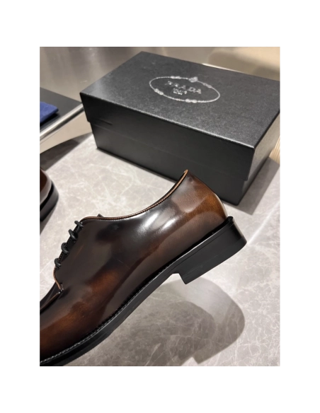 Prada leather shoes 012,PRADA SNEAKERS,Luxury Shoes