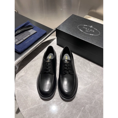 Prada leather shoes 013,PRADA SNEAKERS,Luxury Shoes