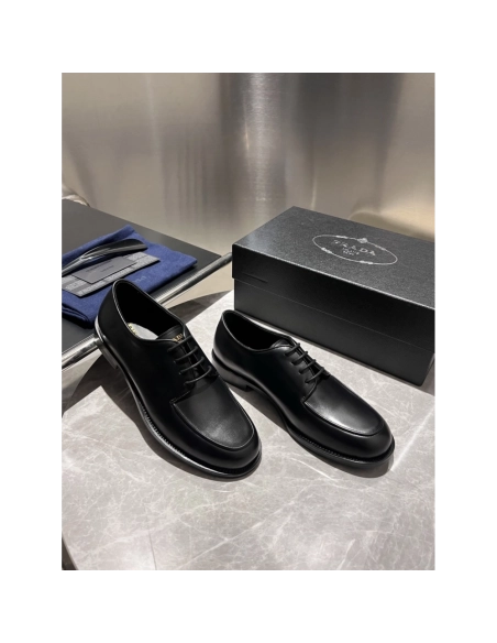Prada leather shoes 013,PRADA SNEAKERS,Luxury Shoes