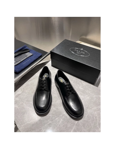Prada leather shoes 013,PRADA SNEAKERS,Luxury Shoes