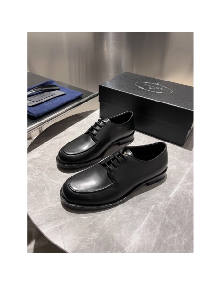 Prada leather shoes 013,PRADA SNEAKERS,Luxury Shoes