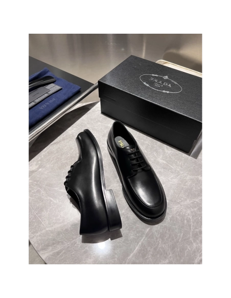 Prada leather shoes 013,PRADA SNEAKERS,Luxury Shoes