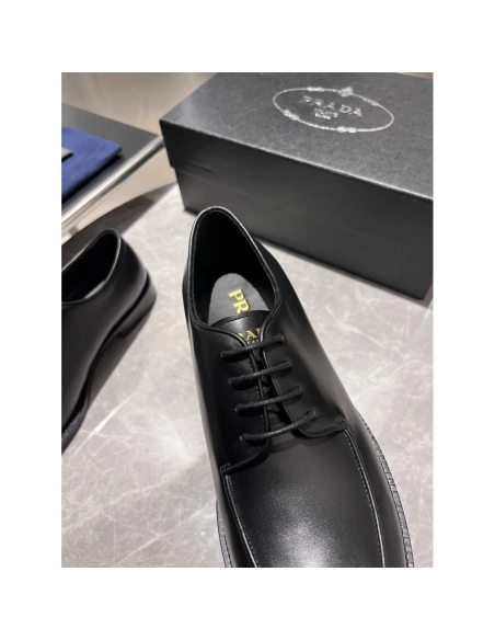 Prada leather shoes 013,PRADA SNEAKERS,Luxury Shoes