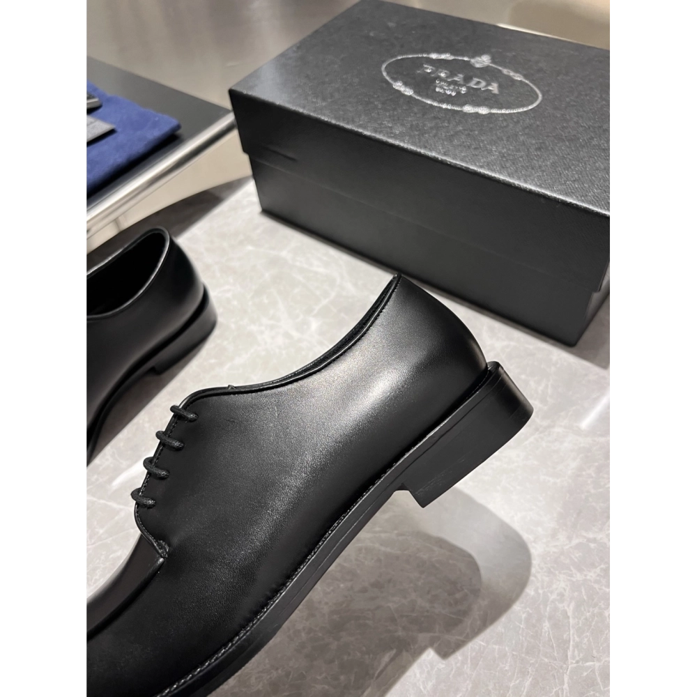 Prada leather shoes 013,PRADA SNEAKERS,Luxury Shoes