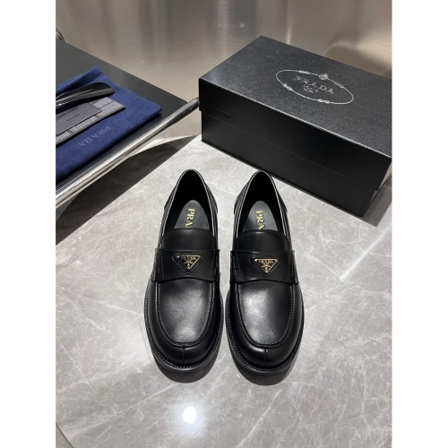Prada leather shoes 018,PRADA SNEAKERS,Luxury Shoes
