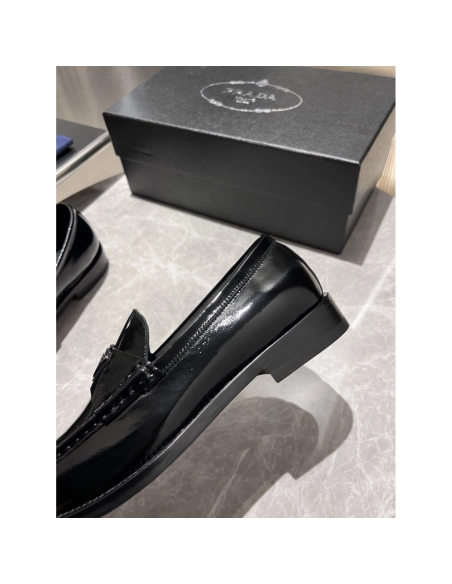 Prada leather shoes 014,PRADA SNEAKERS,Luxury Shoes