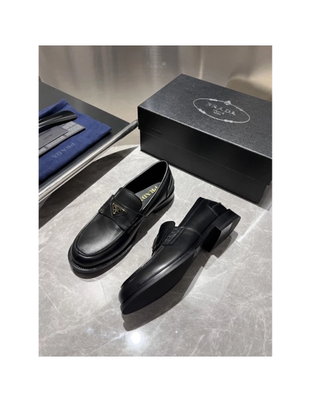 Prada leather shoes 018,PRADA SNEAKERS,Luxury Shoes