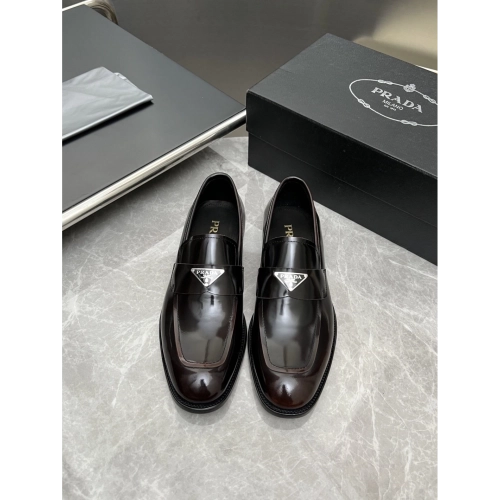 Prada leather shoes 020,PRADA SNEAKERS,Luxury Shoes