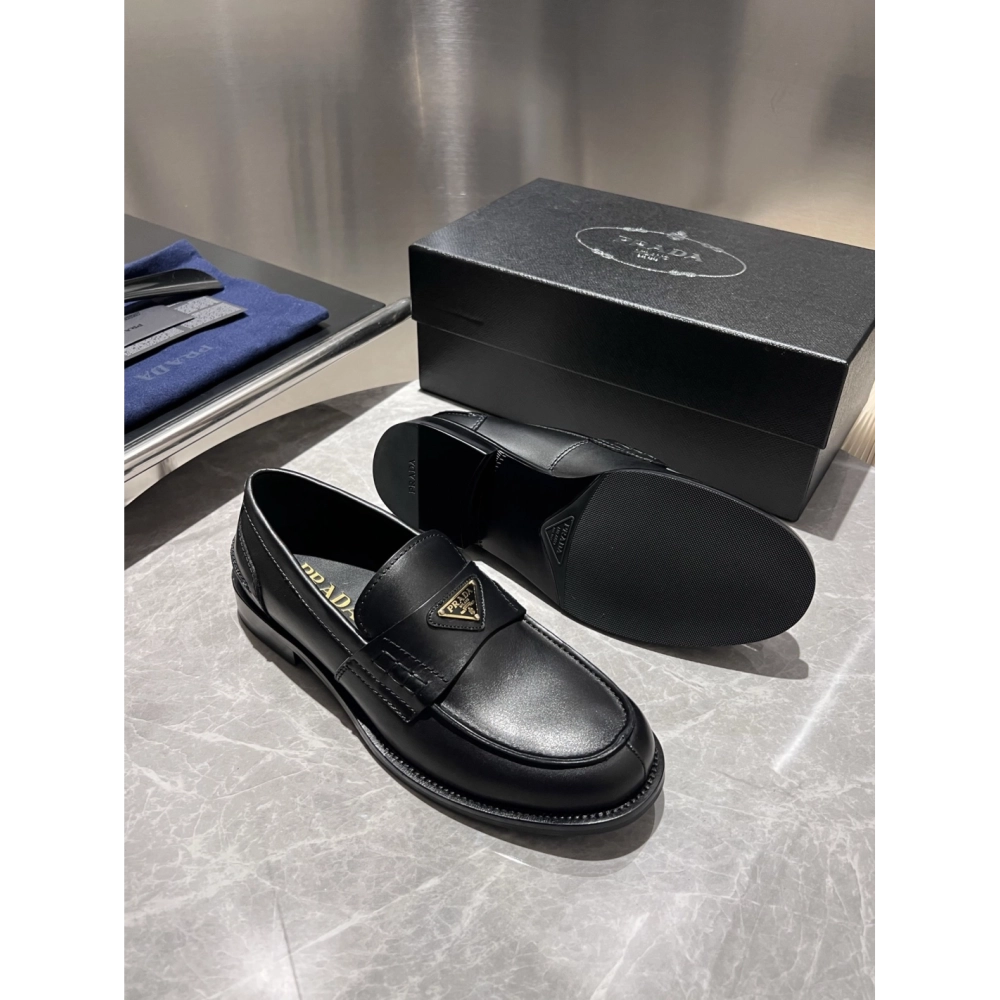 Prada leather shoes 018,PRADA SNEAKERS,Luxury Shoes