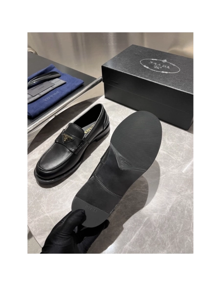 Prada leather shoes 018,PRADA SNEAKERS,Luxury Shoes