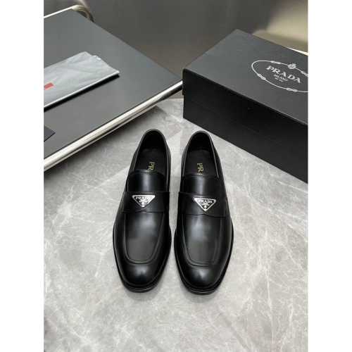 Prada leather shoes 019,PRADA SNEAKERS,Luxury Shoes