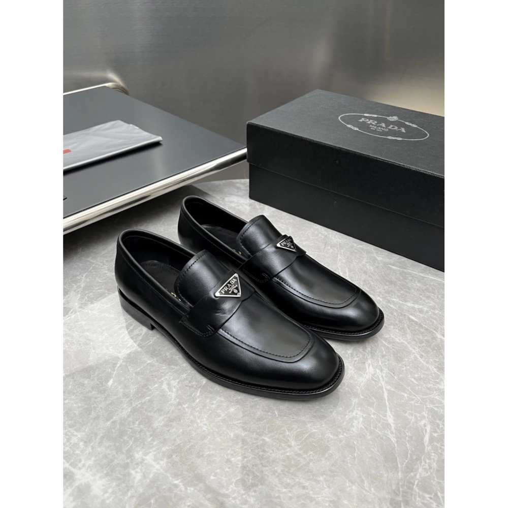 Prada leather shoes 019,PRADA SNEAKERS,Luxury Shoes