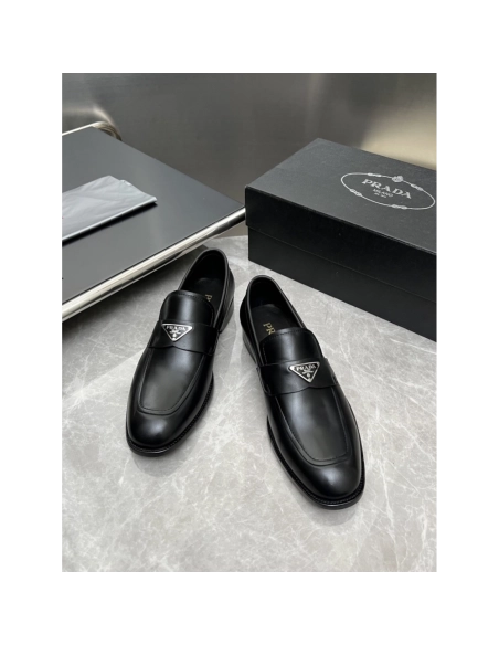 Prada leather shoes 019,PRADA SNEAKERS,Luxury Shoes