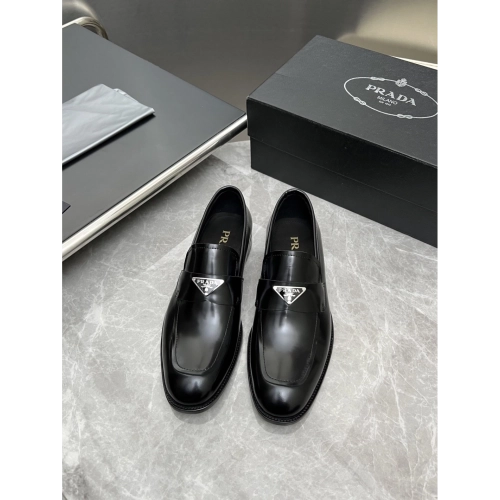 Prada leather shoes 021,PRADA SNEAKERS,Luxury Shoes