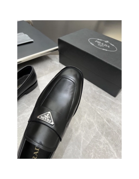 Prada leather shoes 019,PRADA SNEAKERS,Luxury Shoes