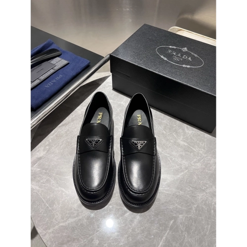 Prada leather shoes 015,PRADA SNEAKERS,Luxury Shoes